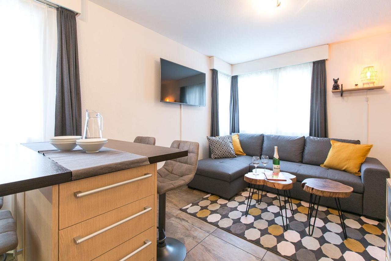Spirit - 2 - Kueche - Parkplatz Appartement Engelberg